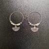 boucle oreilles plaqué argent 17