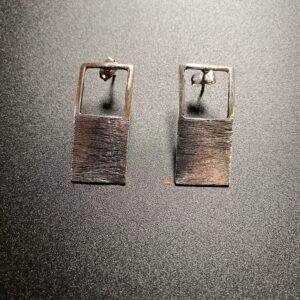 boucle oreilles plaqué argent 23