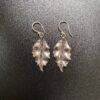 boucle oreilles plaqué argent 24