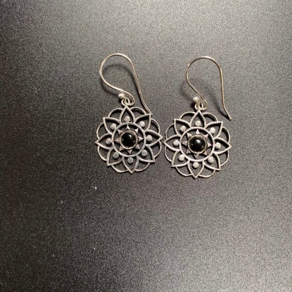 boucle oreilles plaqué argent 28