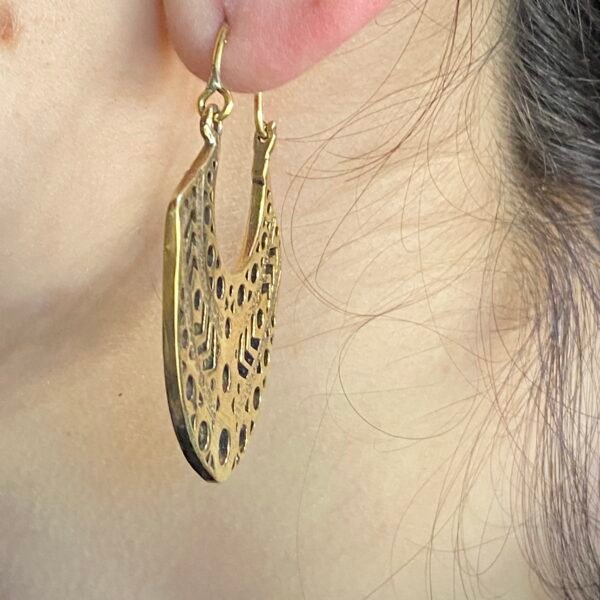 boucles d'oreilles laiton 55 2