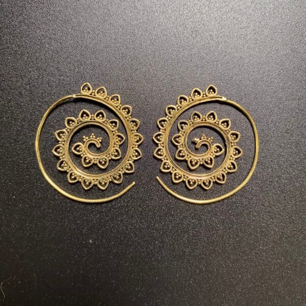 boucles oreilles laiton 19