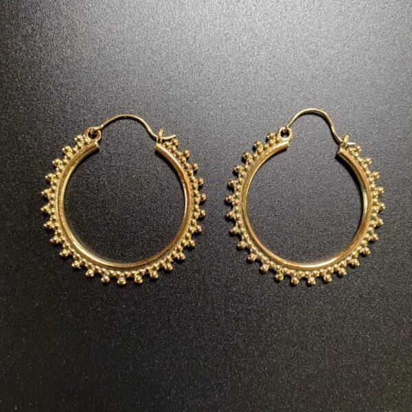 boucles oreilles laiton 2