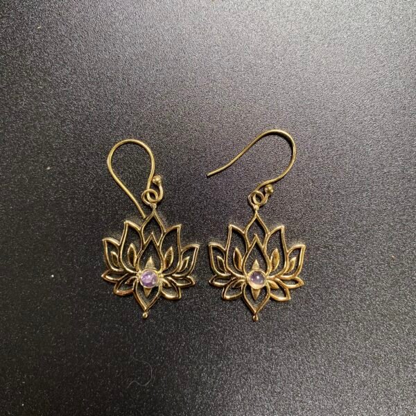 boucles oreilles laiton 27