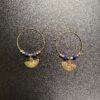 boucles oreilles laiton 35