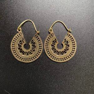 boucles oreilles laiton 4