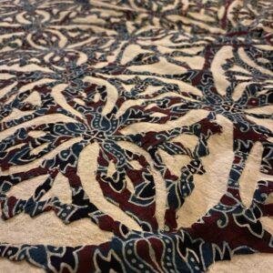 couvre lit en applique hand block print 5