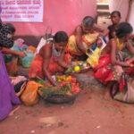 women flowers gokarna india